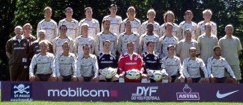 Manschaftsfoto FC St. Pauli 2005/06
