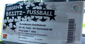 Einzelkarte FC St. Pauli, Saison 2018-19