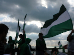 Fans von Werder Bremen auf der Fähre am Bosporus