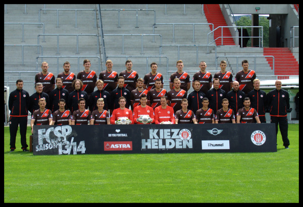 Teamfoto FC St. Pauli