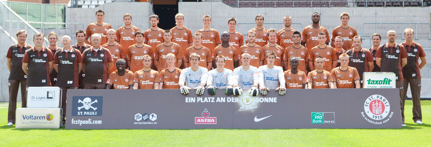 FC St. Pauli - Team 2010 - 2011 (Foto: Selim Sudheimer)